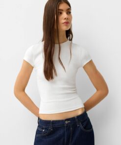 تیشرت یقه گرد با آستین کوتاه کد 1741275076