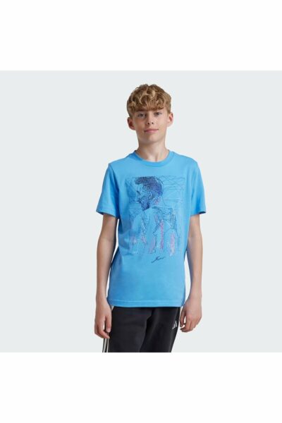 تی‌شرت کودکانه گرافیکی فوتبال مسی کد 1741695795