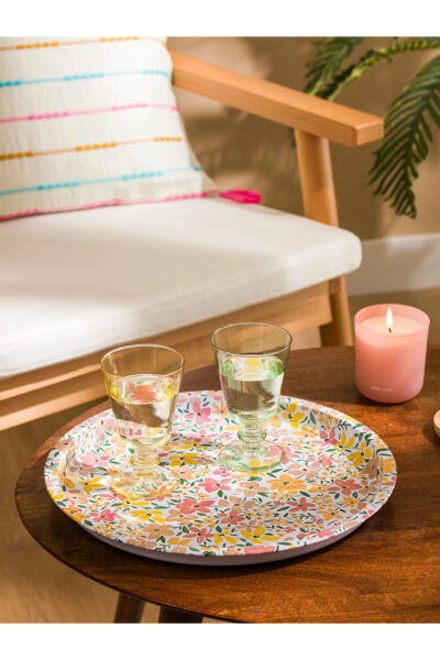 سینی خانه طرح گلدار 34cm برند LC Waikiki کد 1740971287