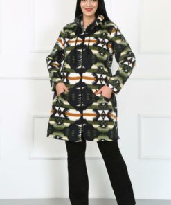 کاپشن زنانه هاکی پلی استر اندازه بزرگ کد 1742317990