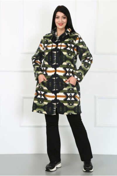 کاپشن زنانه هاکی پلی استر اندازه بزرگ کد 1742317990