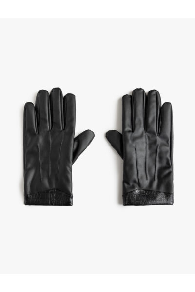 دستکش چرم مصنوعی کد 1741743128