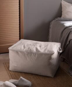 کیسه لباس طرح گل - خاکستری - 64x41x35 سانتیمتر کد 1741923671