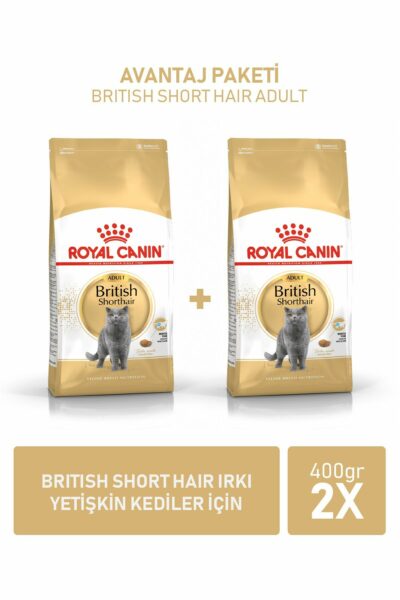 2عدد 4000 گربه x موی کوتاه بریتانیایی برند Royal Canin کد 1740988327