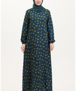 پیراهن ویسکوز طرحدار ۰۰۰۷-۰۴ پتروئی کد 1742259125