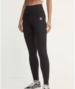 تایتس مشکی کمر بلند ضخیم Essentials کد 1741637467