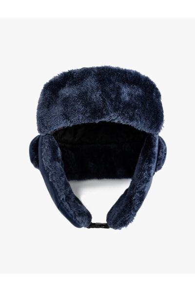 کلاه خلبانی با آستر مصنوعی پشمی کد 1742304665