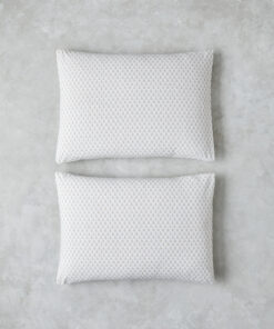 روکش بالش 2 عددی پور لیوز، به راحتی اتو میشود، سایز 50x70 cm، رنگ بژ. کد 1741646107