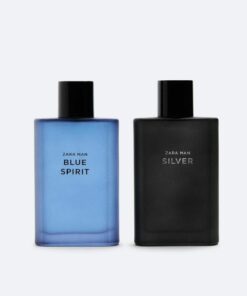 ست عطر مردانه شامل دو عدد عطر 90 میلی‌لیتری: Man Silver EDT و Man Blue Spirit EDT (معادل 3.38 FL. OZ). کد 1741577472