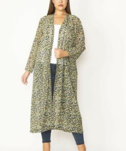 این عبارت به فارسی به معنای کاردین بزرگ سایز زنانه با پارچه شيفون رنگی و طرحدار میباشد. شماره مدل نیز 65n28497 است. کد 1742196665