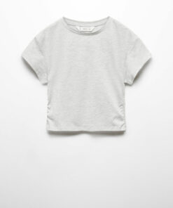 تیشرت دخترانه رنگ خاکستری روشن 67957128 کد 1741707672