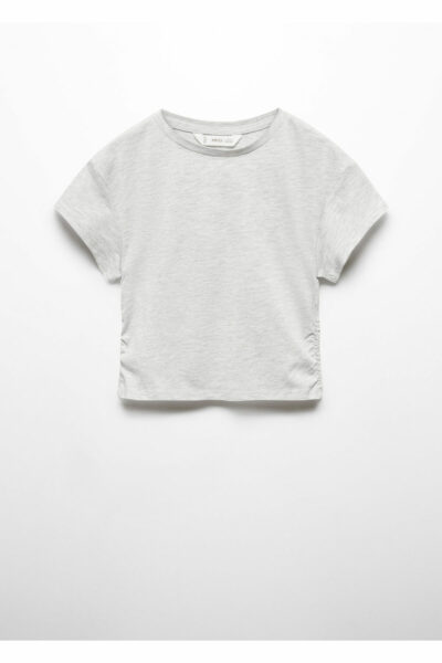 تیشرت دخترانه رنگ خاکستری روشن 67957128 کد 1741707672