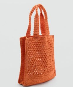 الیاف طبیعی کیف برند MANGO کد 1740973029