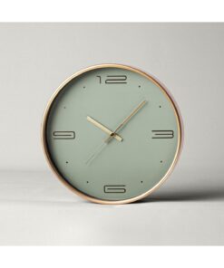 ساعت دیواری سبز پابی ۲۹.۵ سانتی‌متری کد 1742273471