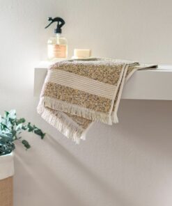 حوله صورت رنگی ریک - رنگ خاکی - ۵۰x۹۰ سانتیمتر کد 1742271127