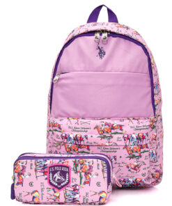 ست کوله پشتی مدرسه دخترانه U.S. Polo. Assn. مدل PLSET2434446 کد 1741289292