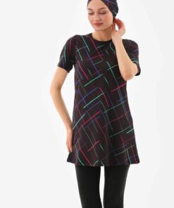 ماهیای زنانه نیمه پوشیده با طرح لیکرا، مدل ایŞık کد 1742050392