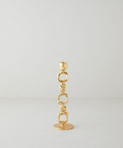 شمع دان طلایی ۲۶ سانتیمتر شاین کد 1741711329