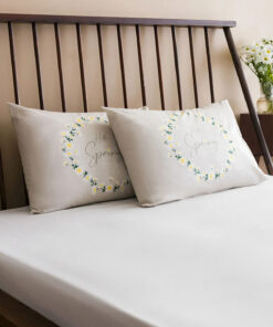 بالشکلاهی با طرح مختلط LCW HOME بسته 2 عددی سایز 50x70 سانتیمتر کد 1741656069