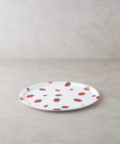 سینی پلاستیکی قرمز سفید برند English Home کد 1740970451