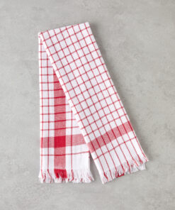 پارچه خشککن پلیاستر اوولین پاموک ۴۰x۶۰ سانتیمتر قرمز کد 1742351467