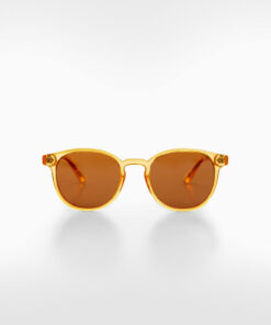 عینک آفتابی رنگ خاکی زنانه کد 1742062330