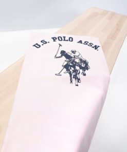 پتو نوزادی رنگ توسی کمرنگ از برند U.S. Polo Assn (دارای مجوز) کد 1741684927
