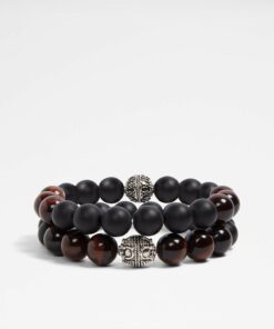 مچ بند قهوه‌ای مردانه کد 1742062266