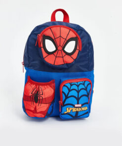 کوله‌پشتی مدرسه بچه‌گانه اسپایدرمن طرح سرمه‌ای کد 1742294530