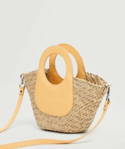 ست کوچک سبدی کیف بنددار برند MANGO کد 1740971720