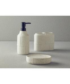 ست سه‌تایی سرویس بهداشتی استیو سرامیک رنگ کرم کد 1741761851