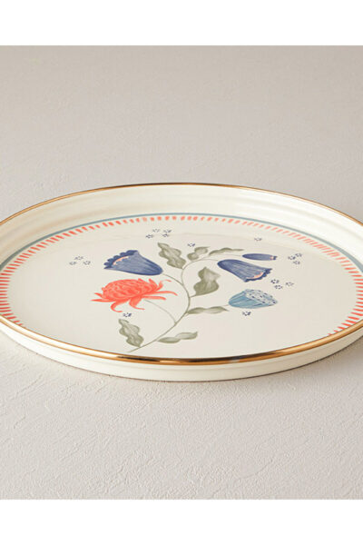 سینی لعابی رنگی کارناوال برند English Home کد 1740970029