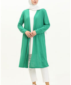 کارتن ساده بلند 8615-01 سبز کد 1742323931