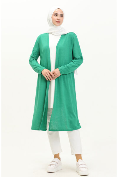 کارتن ساده بلند 8615-01 سبز کد 1742323931