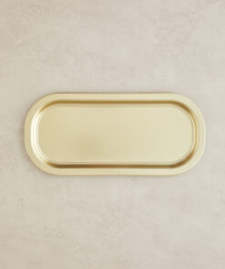 سینی فلزی طلایی 35x15cm برند English Home کد 1740971525