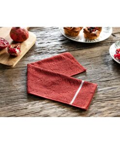 پارچه خشک‌کن پنبه‌ای ۳۰x۵۰ سانتی‌متر قرمز کد 1742354467