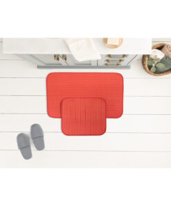 پادری دو تکه حمام - نارنجی - 50x80 سانتی‌متر کد 1742152269