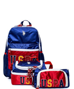 ست کوله پشتی مدرسه برای پسر بچه‌ها از برند U.S. Polo. Assn. مدل PLSET242646566 کد 1742135595