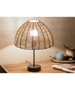 آباژور بافتنی رستیک رنگ بژ کد 1741505060