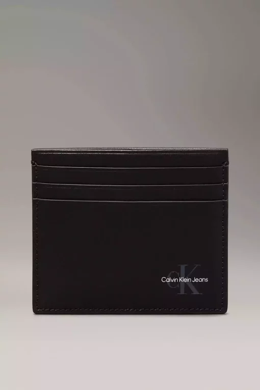 لوگو‎دار جا کارتی مشکی ۰ مردانه برند Calvin Klein کد 1741718531