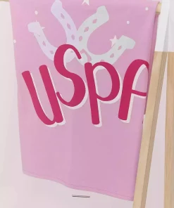 پتو کودک دخترانه صورتی assn برند U.S. Polo Assn. کد 1741684935