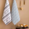 دستمال خشک کردن چاپی فیل ابر و باد طوسی 100پنبه 40x50cm برند LC Waikiki کد 1742354471