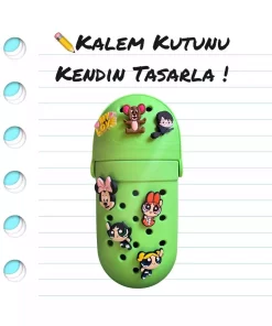 جعبه مدادی سیلیکون ناز نازی سبز در قیمت استفاده شده برای اهداف (سوسلر برند Crocs کد 1741920728