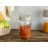 ست‎ادویه شیشه ای 370میلی لیتر بژ تیره برند English Home کد 1741827132