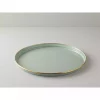 سینی گرد لعابی نعنایی رنگ روشن ایسیدور 33cm برند English Home کد 1740970570