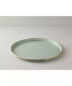 سینی گرد لعابی نعنایی رنگ روشن ایسیدور 33cm برند English Home کد 1740970570
