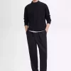 پلیور بافتنی یقه ایستاده برند Massimo Dutti کد 1742117528