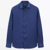 پیراهن 100کتان سبک برند Massimo Dutti کد 1742370664