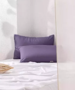 بالشت و رویه ست بنفش 100پنبه برند Madame Coco کد 1741646048