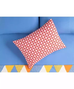 بالشت و رویه پنبه ای قرمز 50x70cm تکی شواهد برند English Home کد 1740976928